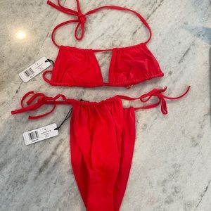 Brand new with tags weworewhat bikini set